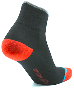 360 Reflective Tipping Quarter Black/High Risk Red 6 Inch