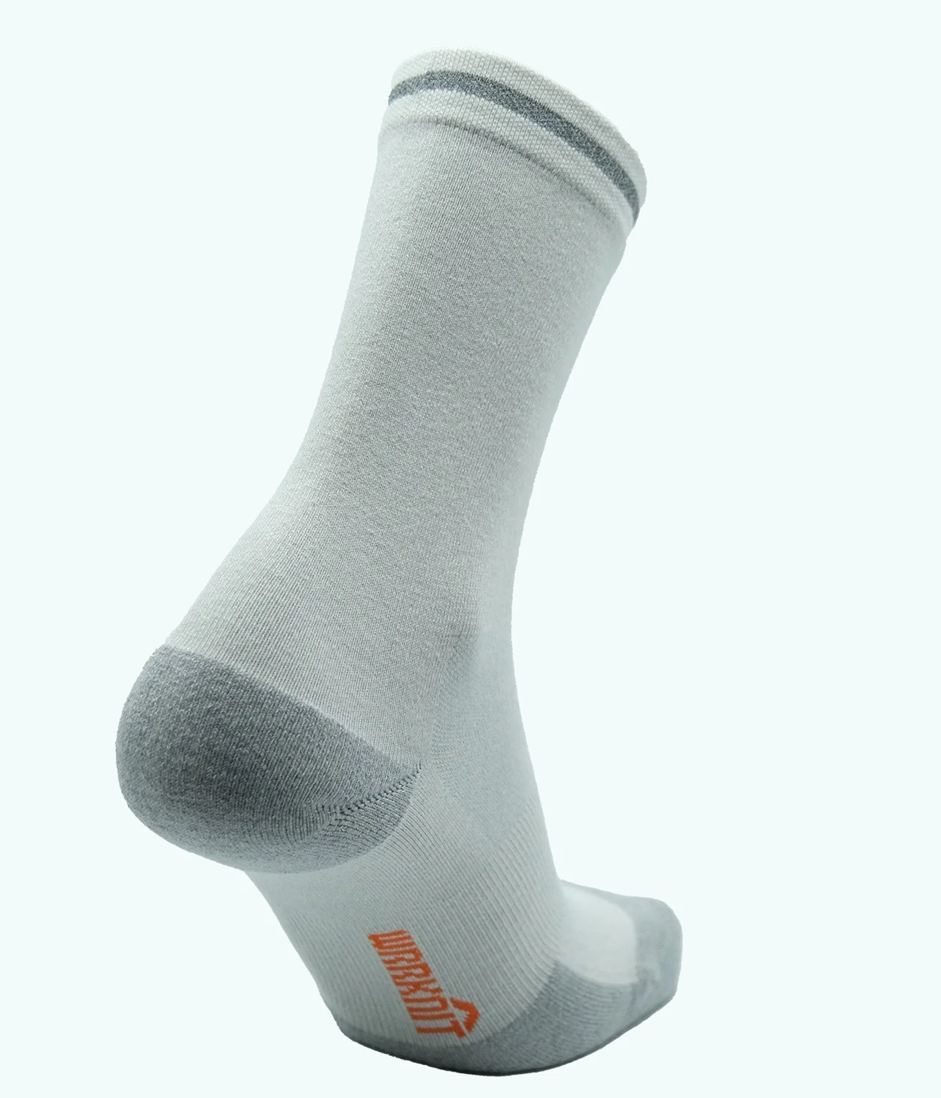 360 Reflective Stripe Crew Light Grey Heather/Medium Grey Heather
