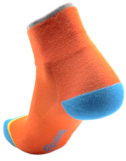 360 Reflective Tipping Quarter in flame with hawaiian ocean heel and toe