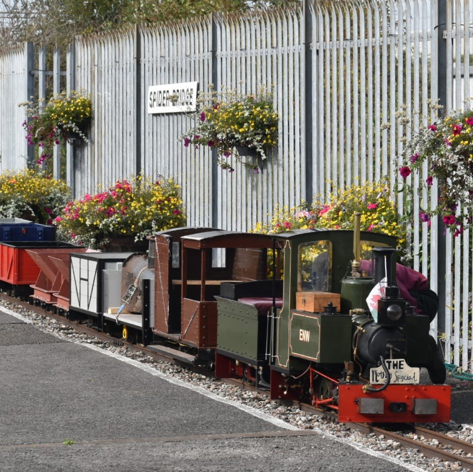 Our friends from Foxfield Miniature Railway