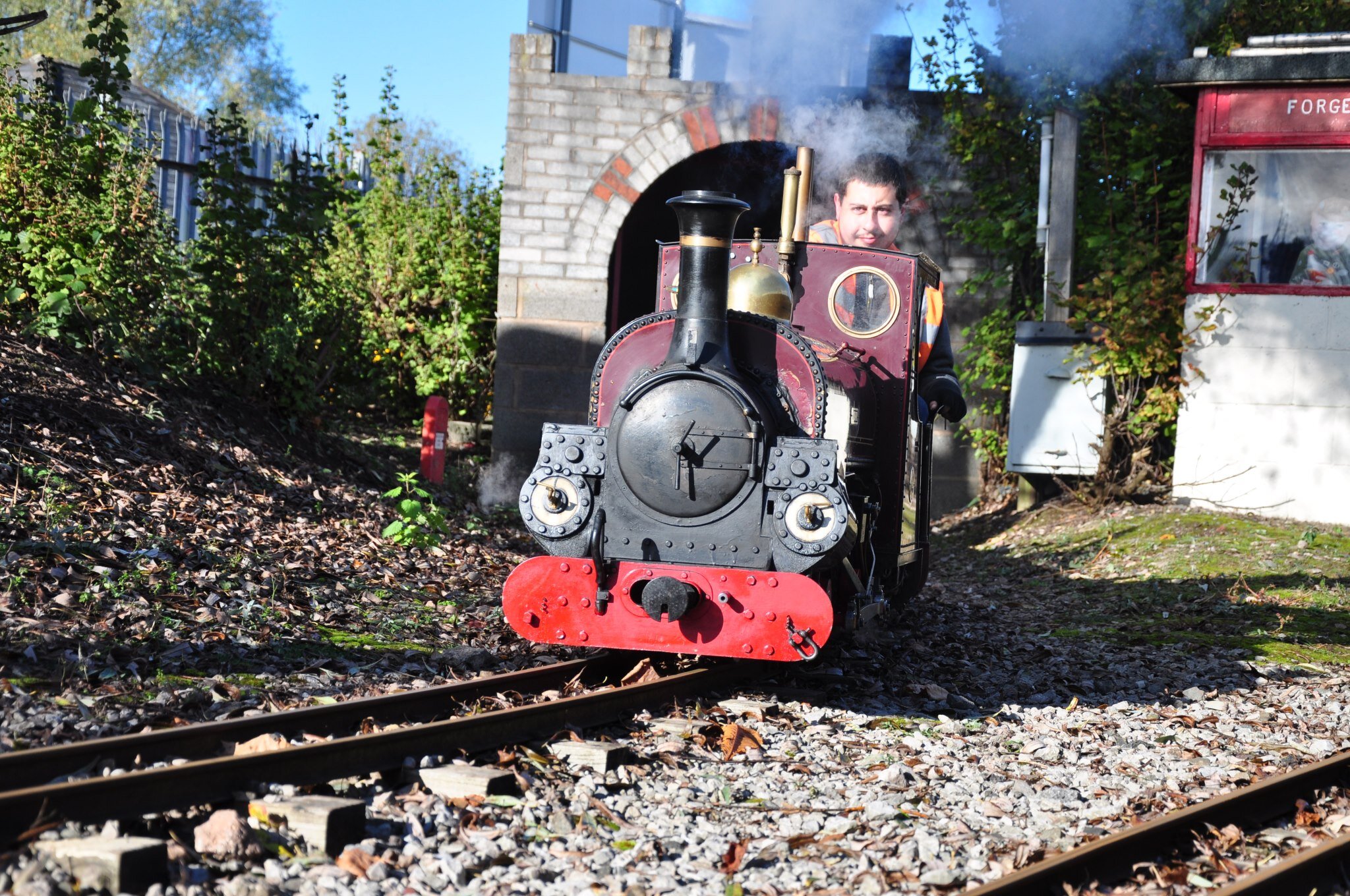 Miniature Railway Steam Locomotive