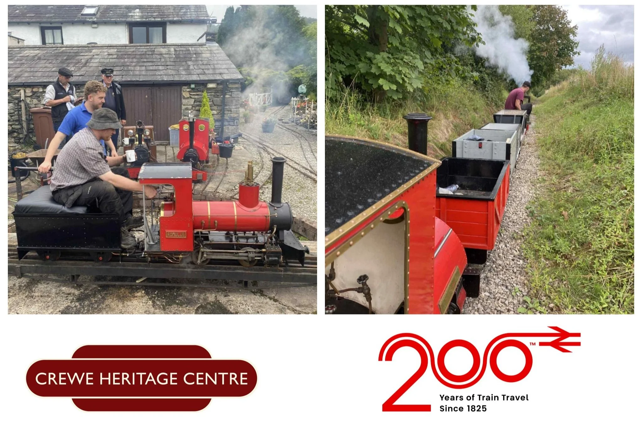 Saturday 6 September: Open to Visitors including Tracks through Time: A Community Rail Mural & Design Your Own Railway Worker Hat with Artist Francesca Chinnery
