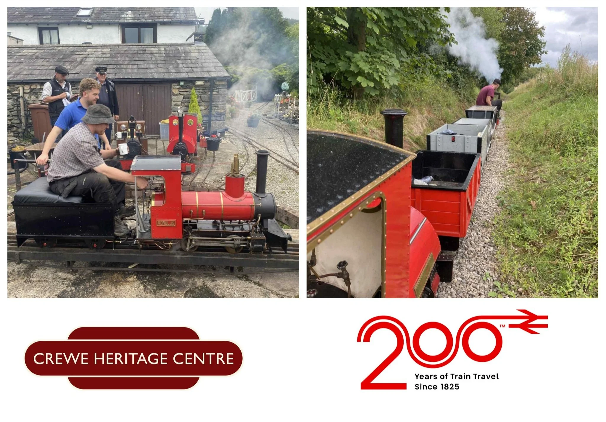Sunday 7 September: Open to Visitors. Rail 200 Celebratory Weekend