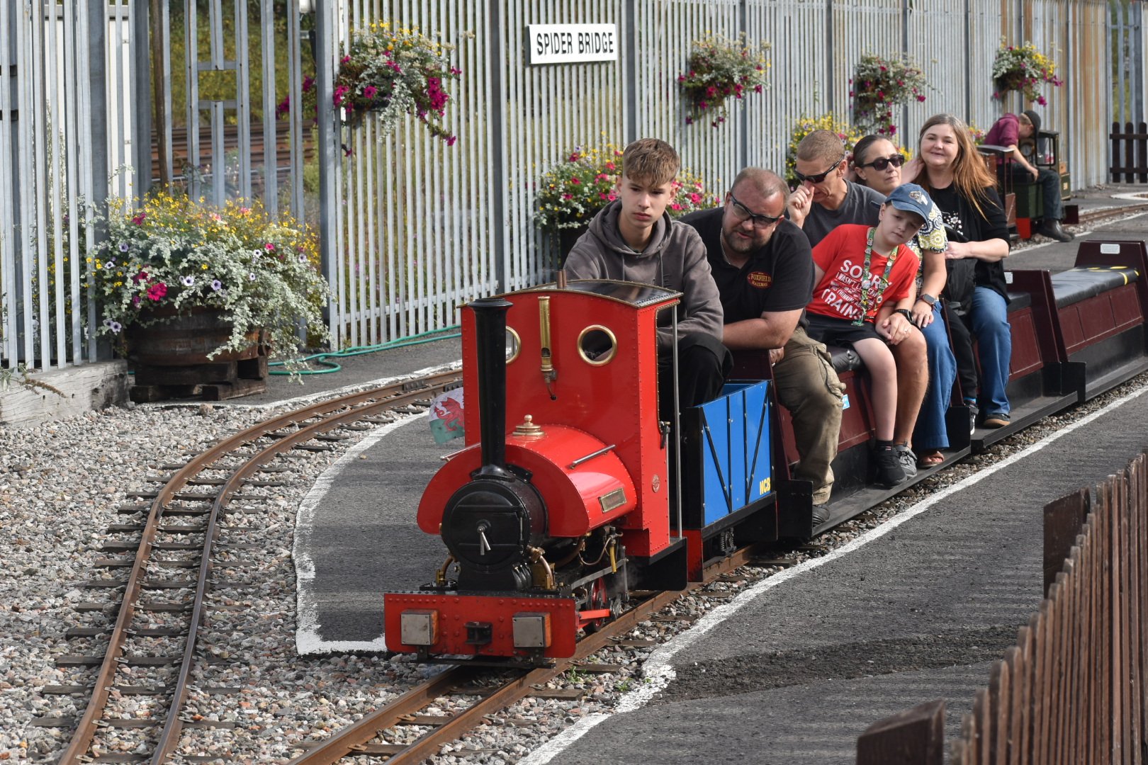 Our friends from Foxfield Miniature Railway