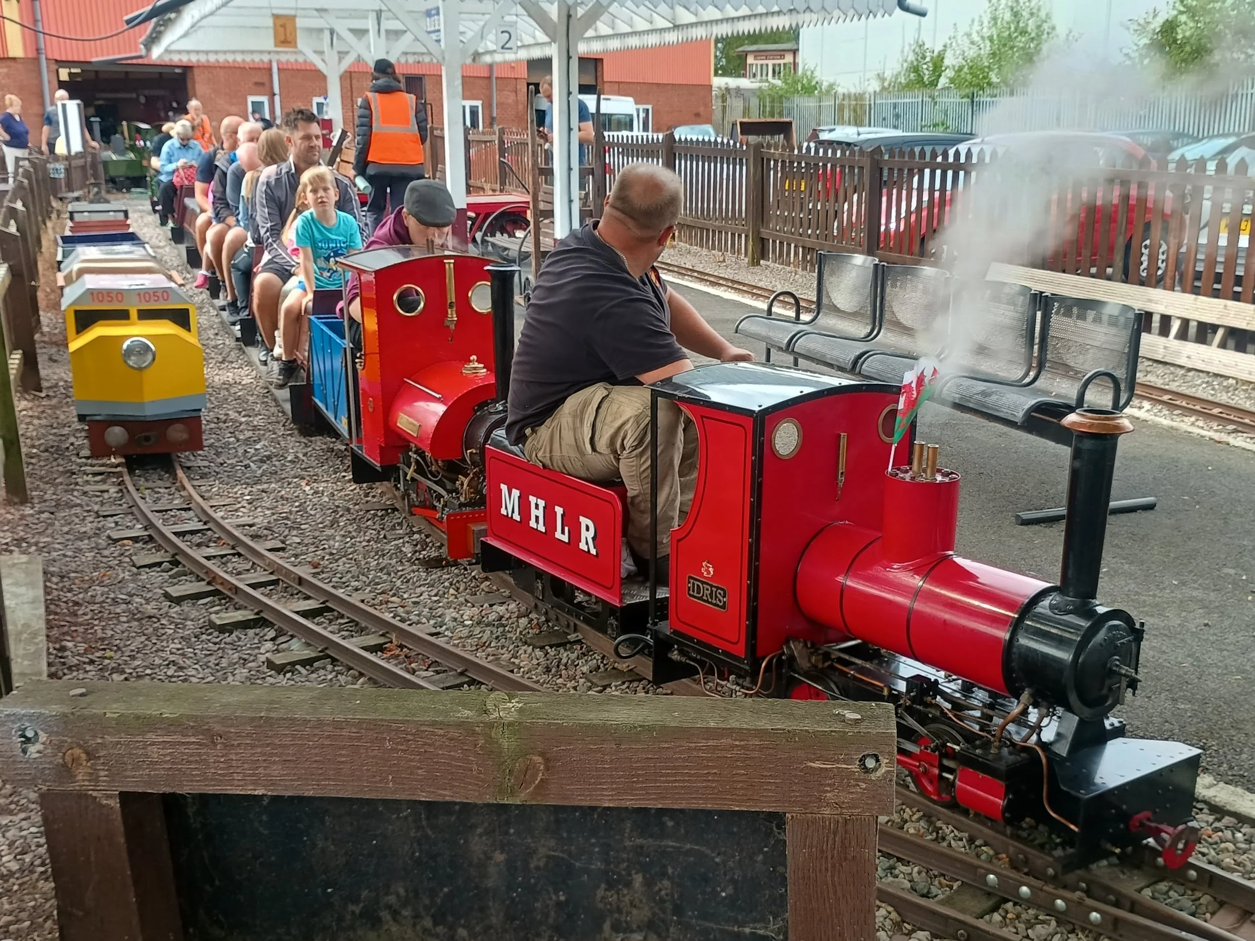 Our friends from Foxfield Miniature Railway