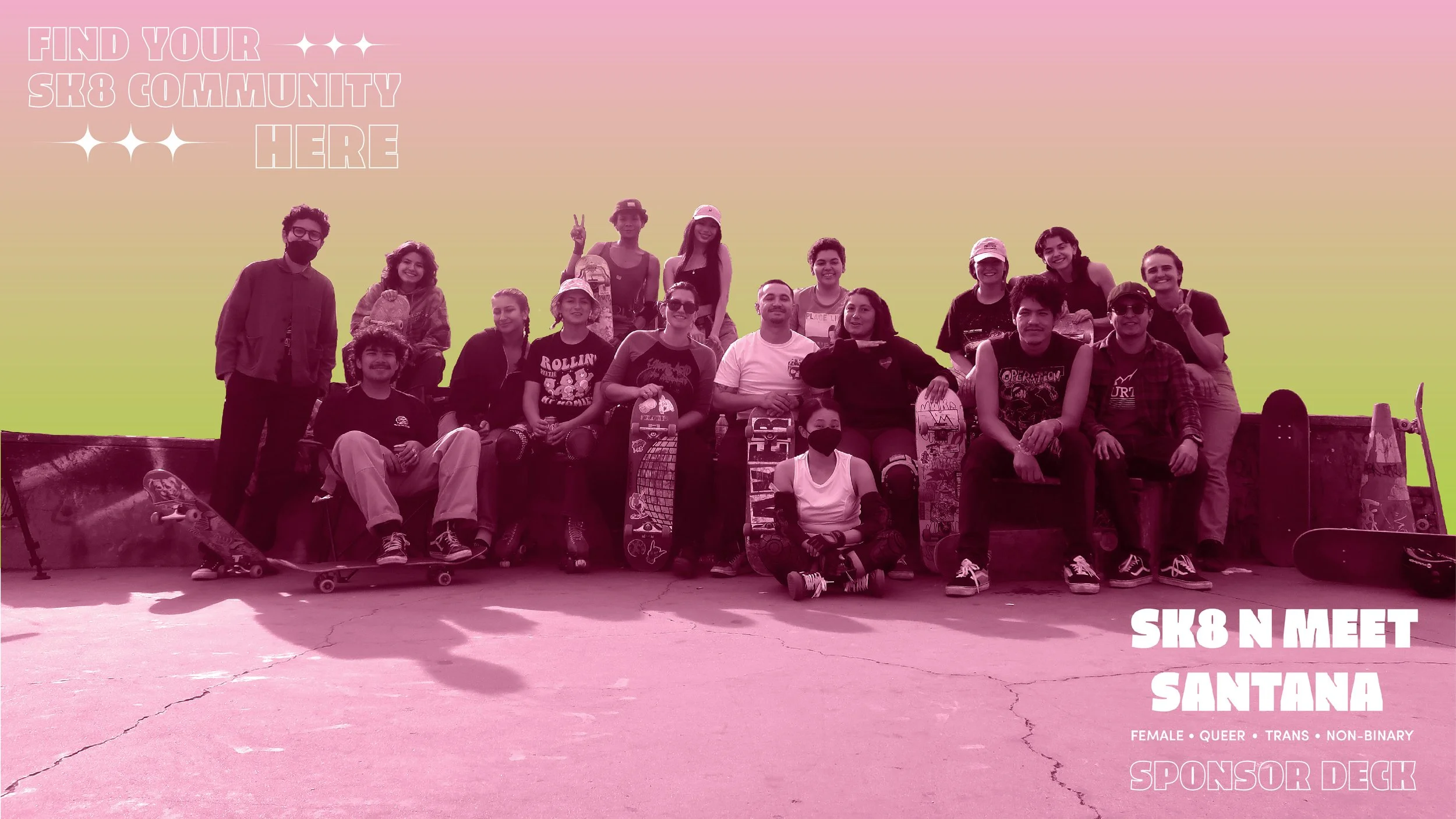 Sk8 N Meet Sponsor Deck