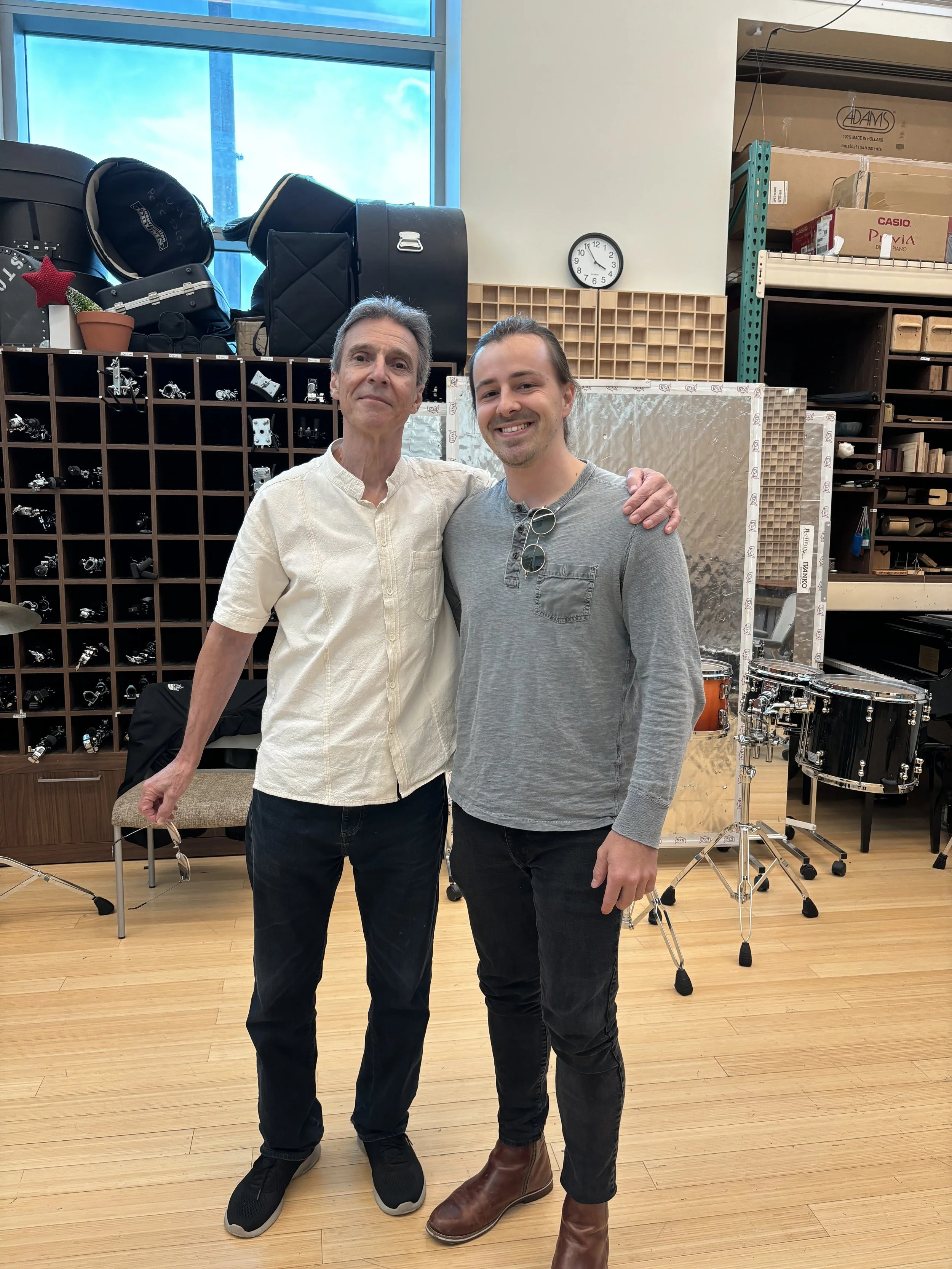  w/ composer Alejandro Viñao 