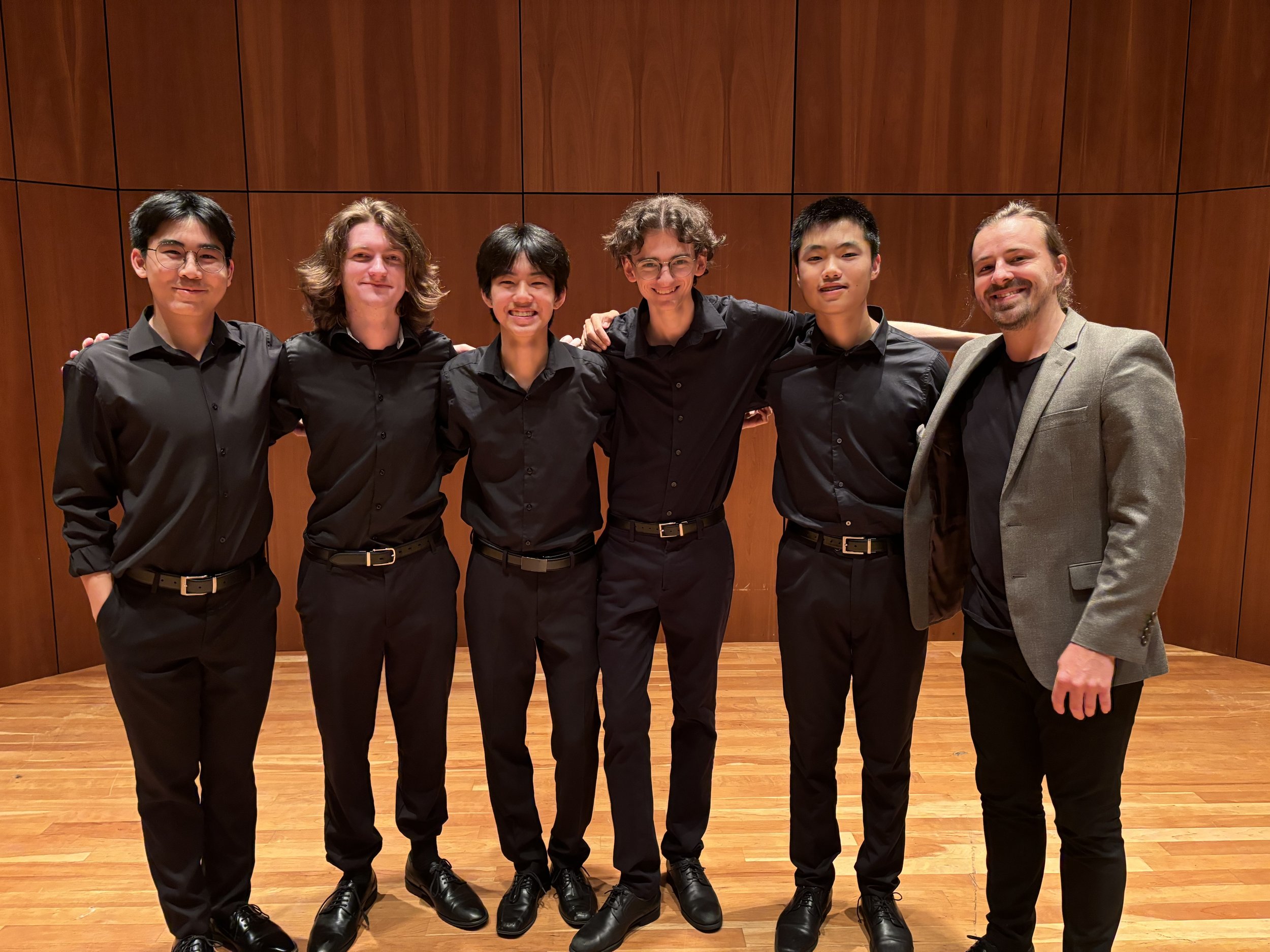  w/ Georgia Governor’s Honors Program percussionists, 2024 