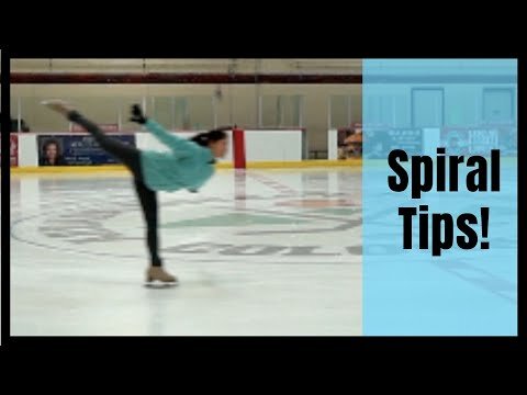 How to Do a Forward Spiral on Ice - Figure Skating Arabesque (Copy)