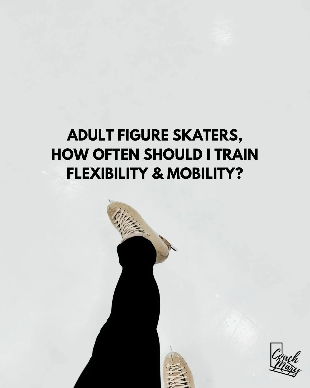 Adult Figure Skaters ⛸️ SAVE this off-ice training advice for flexibility gains 

Looking for figure skating mobility routines? Comment or DM &ldquo;mobility&rdquo; for 2 free workouts ✨

Follow @coachmaryskating for more figure skater tips. Thank yo