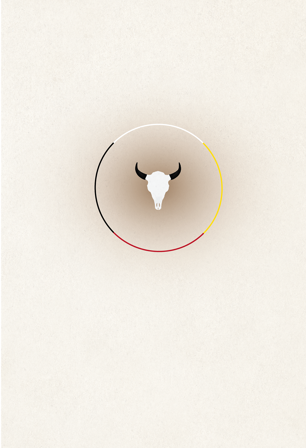  Buffalo skull pictogram 