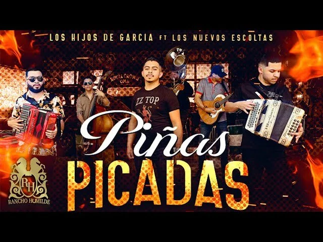 Los Hijos De Garcia Ft. Los Nuevos Escoltas - Piñas Picadas (Video Oficial)