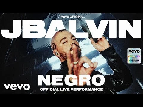 J Balvin - Negro (Video Animado)