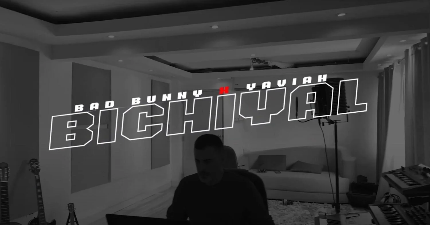 Nesty La Mente Maestra trabajando "Bichiyal" de Bad Bunny &amp; Yaviah