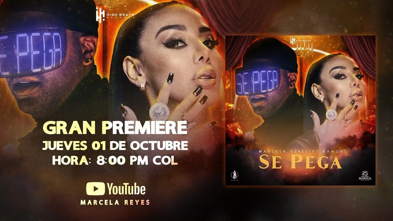 Marcela Reyes Ft. Randy - Se Pega (Video Oficial)