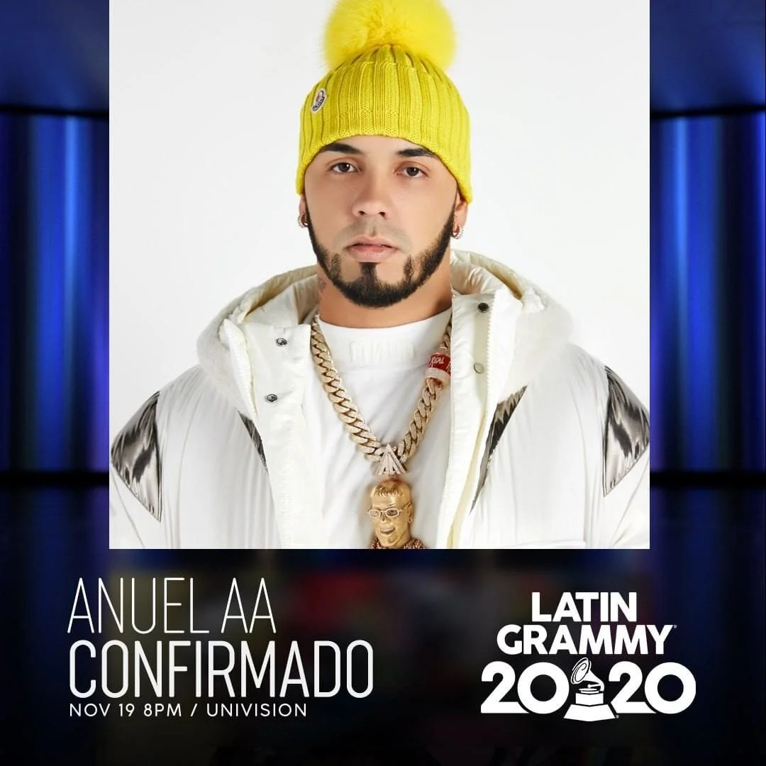 Anuel AA cantará en los Latin GRAMMY