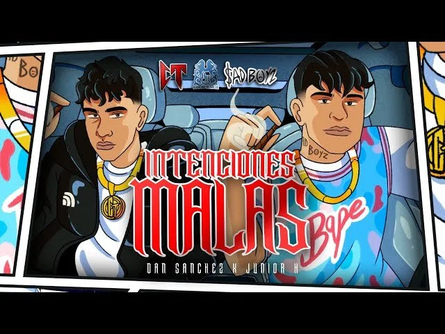 Dan Sanchez x Junior H - Intenciones Malas (Visualizer)