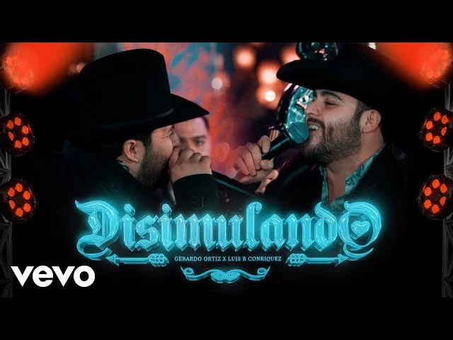 Gerardo Ortiz y Luis R Conriquez - Disimulando (En Vivo)