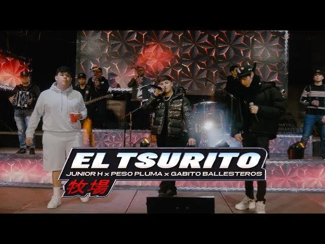 Junior H x Peso Pluma x Gabito Ballesteros - El Tsurito (Video Oficial)