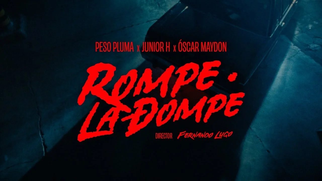 Peso Pluma, Junior H, Oscar Maydon - Rompe La Dompe (Video Oficial)