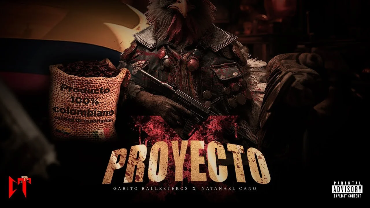Gabito Ballesteros, Natanael Cano - Proyecto X (Visualizer)