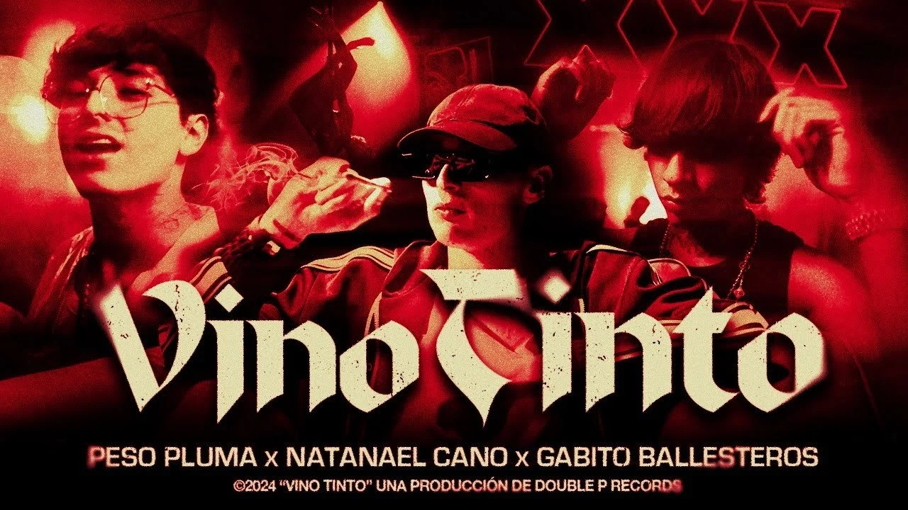 Peso Pluma x Natanael Cano x Gabito Ballesteros - Vino Tinto (Video Oficial)
