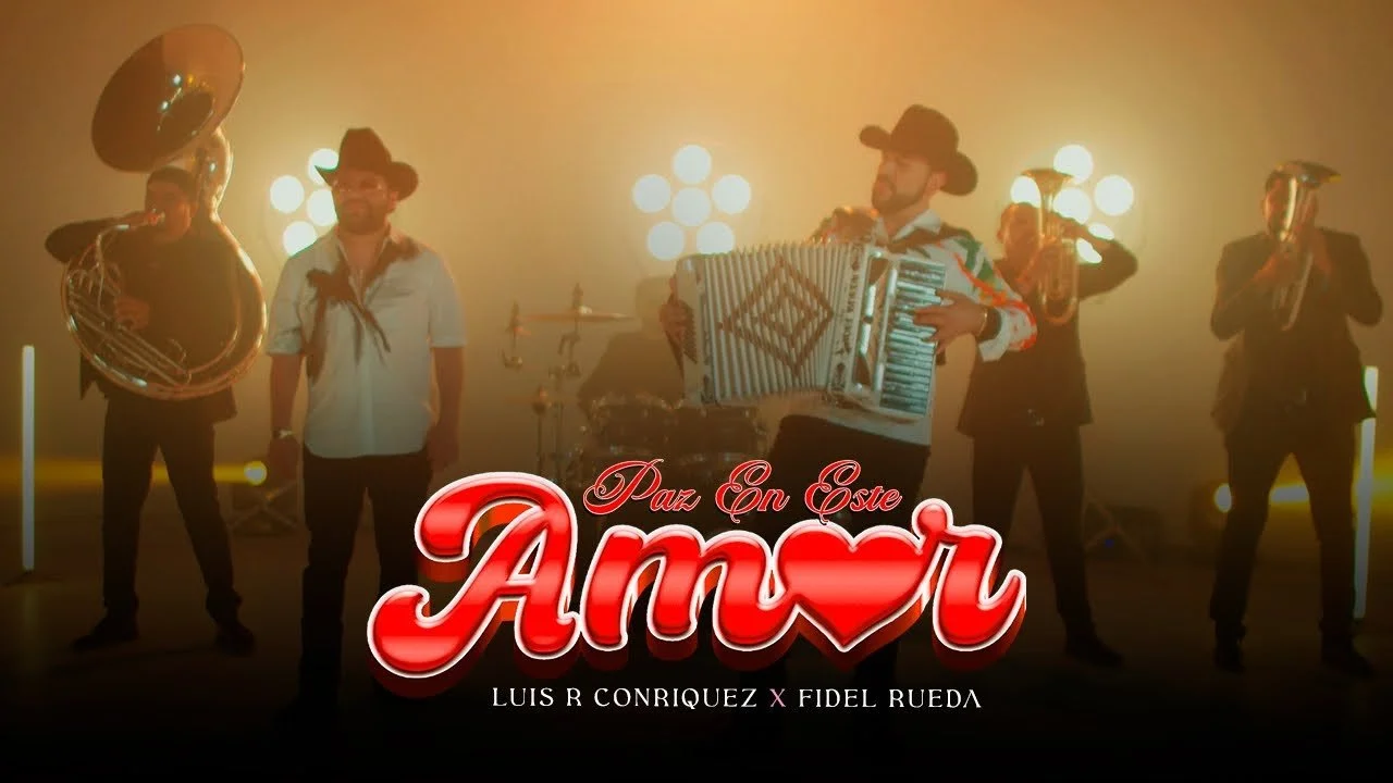Luis R Conriquez, Fidel Rueda - Paz En Este Amor (Video Oficial)