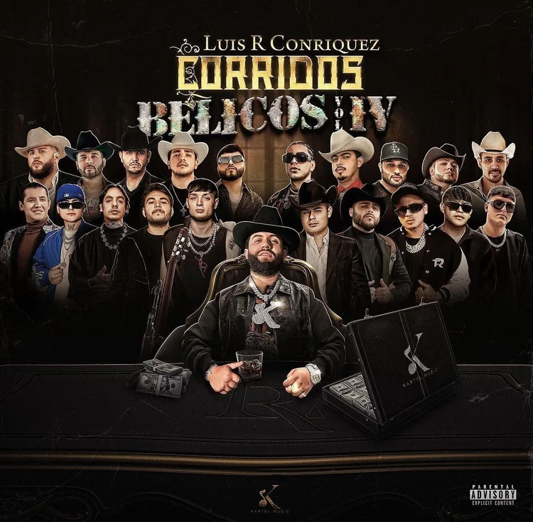 Luis R Conriquez Corridos Bélicos, Vol. IV (Álbum) (2024) — Quality