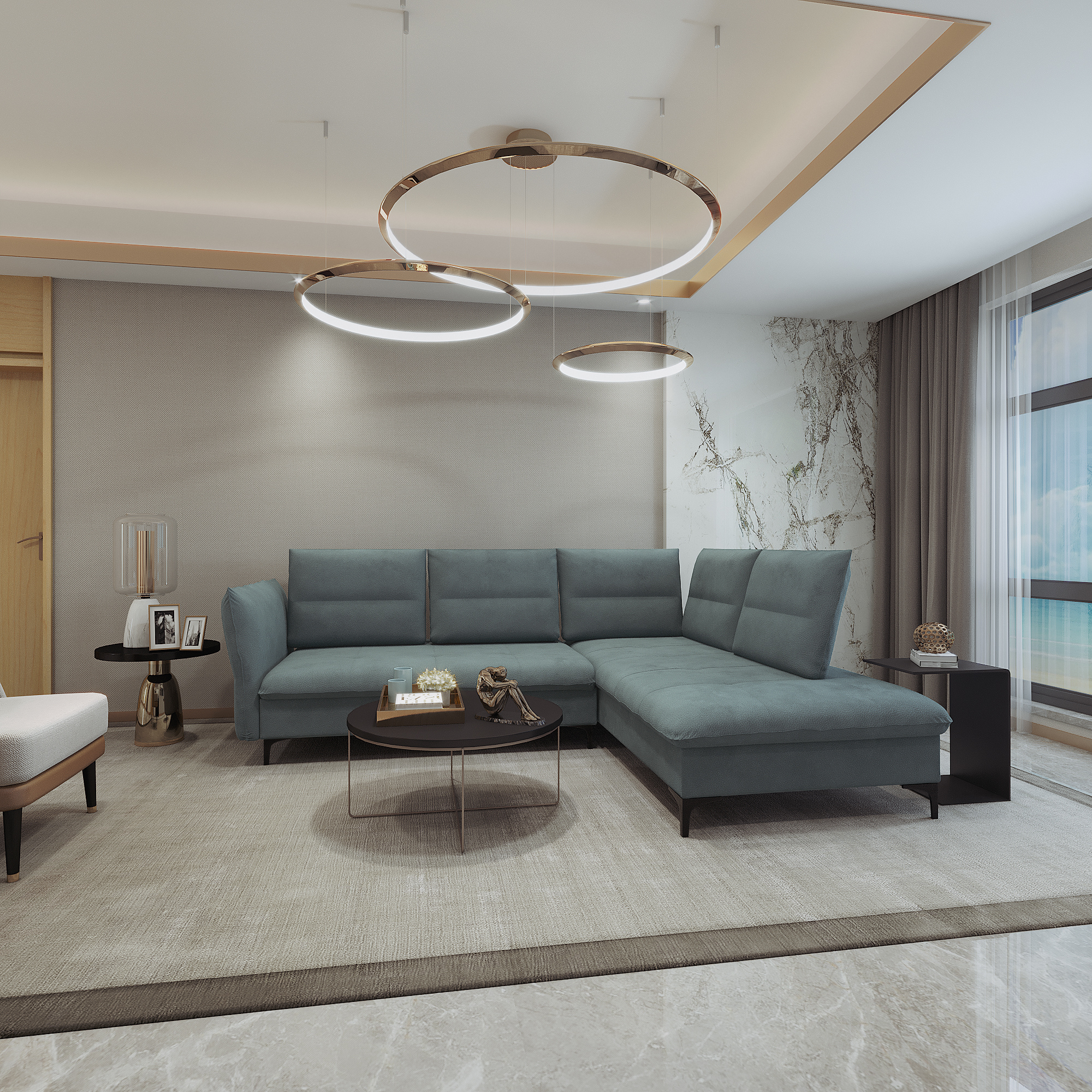 NAVARA canapé d'angle turquoise gauche.png