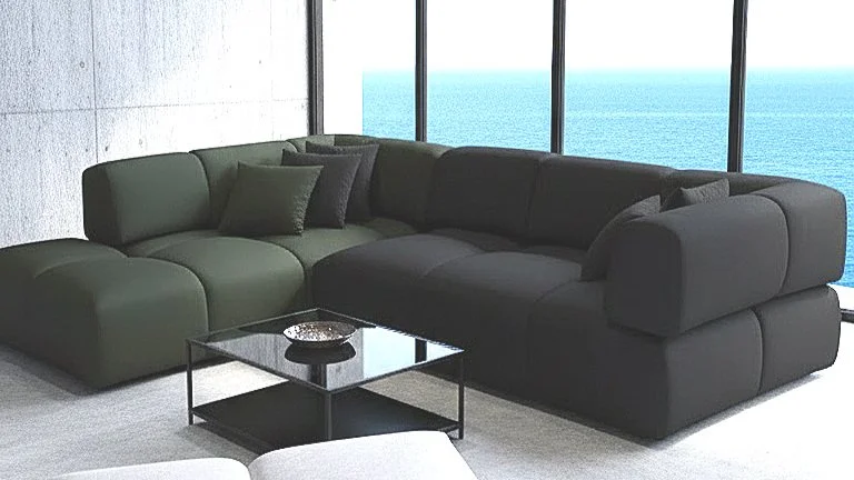 Canapé d'angle Harmonie moderne