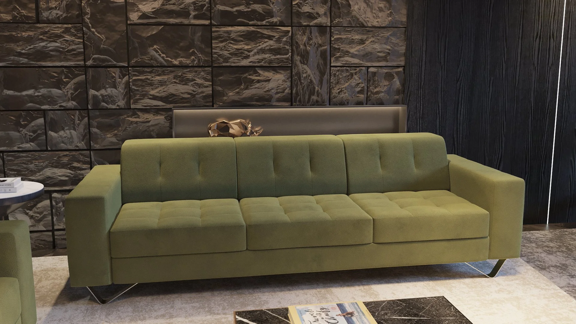 Canapé 3 places VITORIA XXL dans votre salon