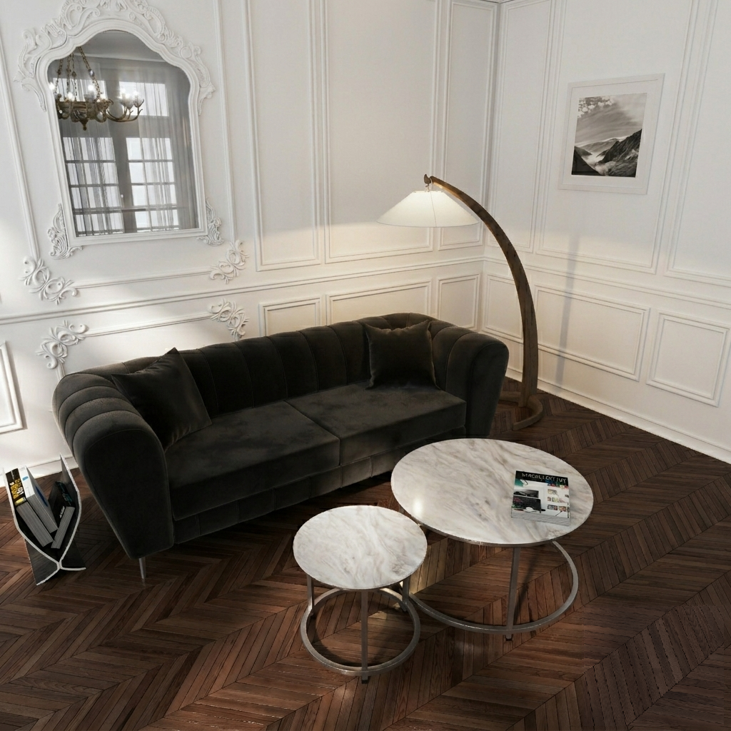 DESIR canapé 3 places noir.png