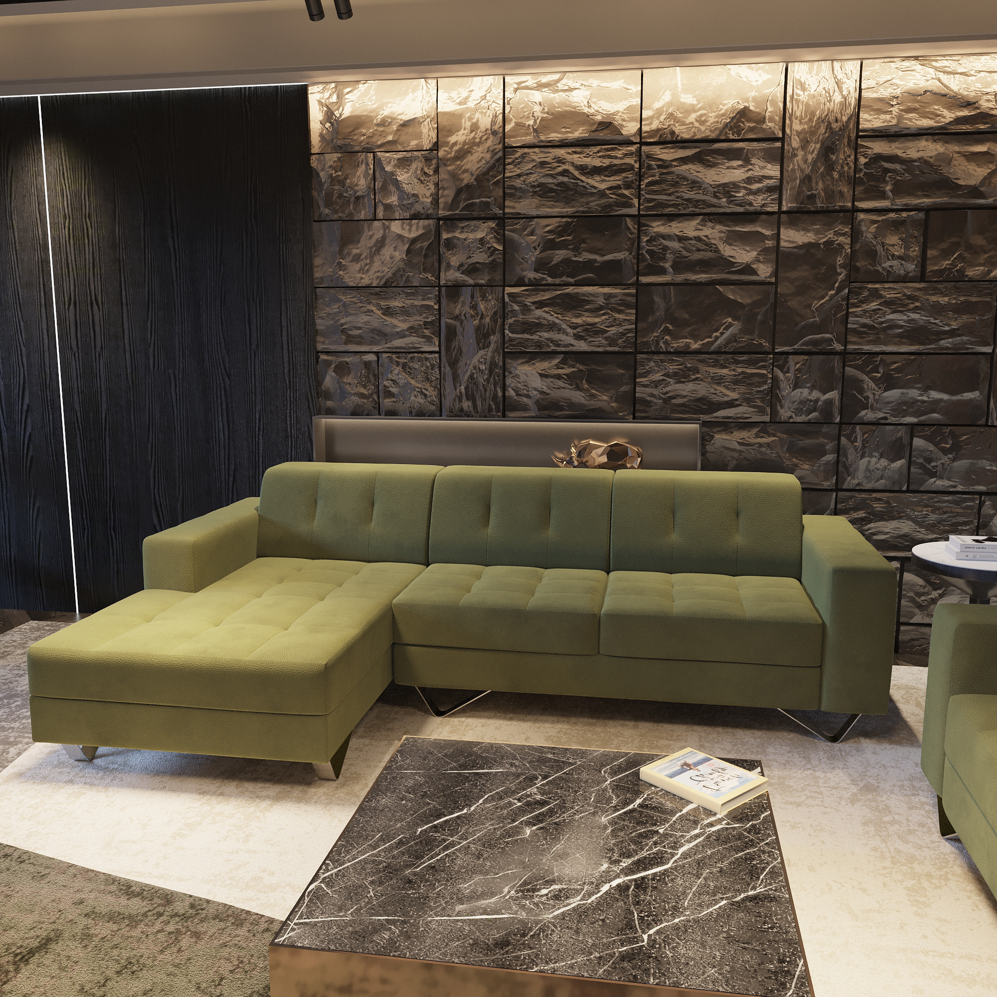 VITORIA canapé d'angle vert olive gauche.png