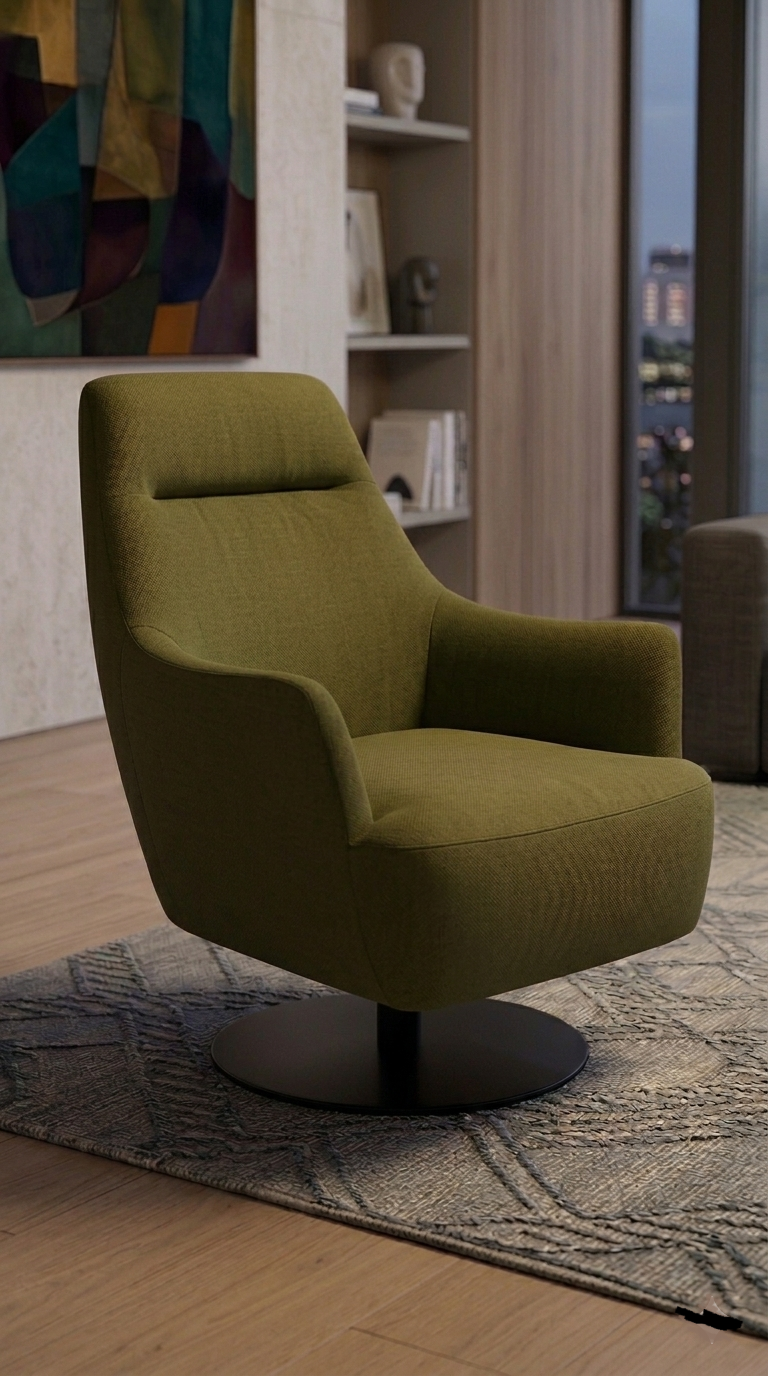 AVANTIME fauteuil vert olive.png