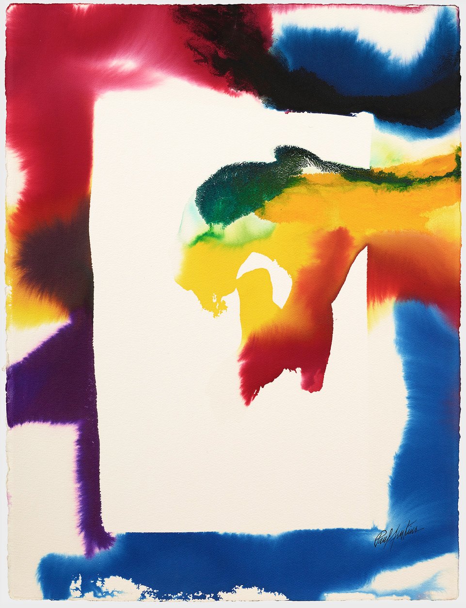 Paul Jenkins, Phenomena Prism after Image, 1994