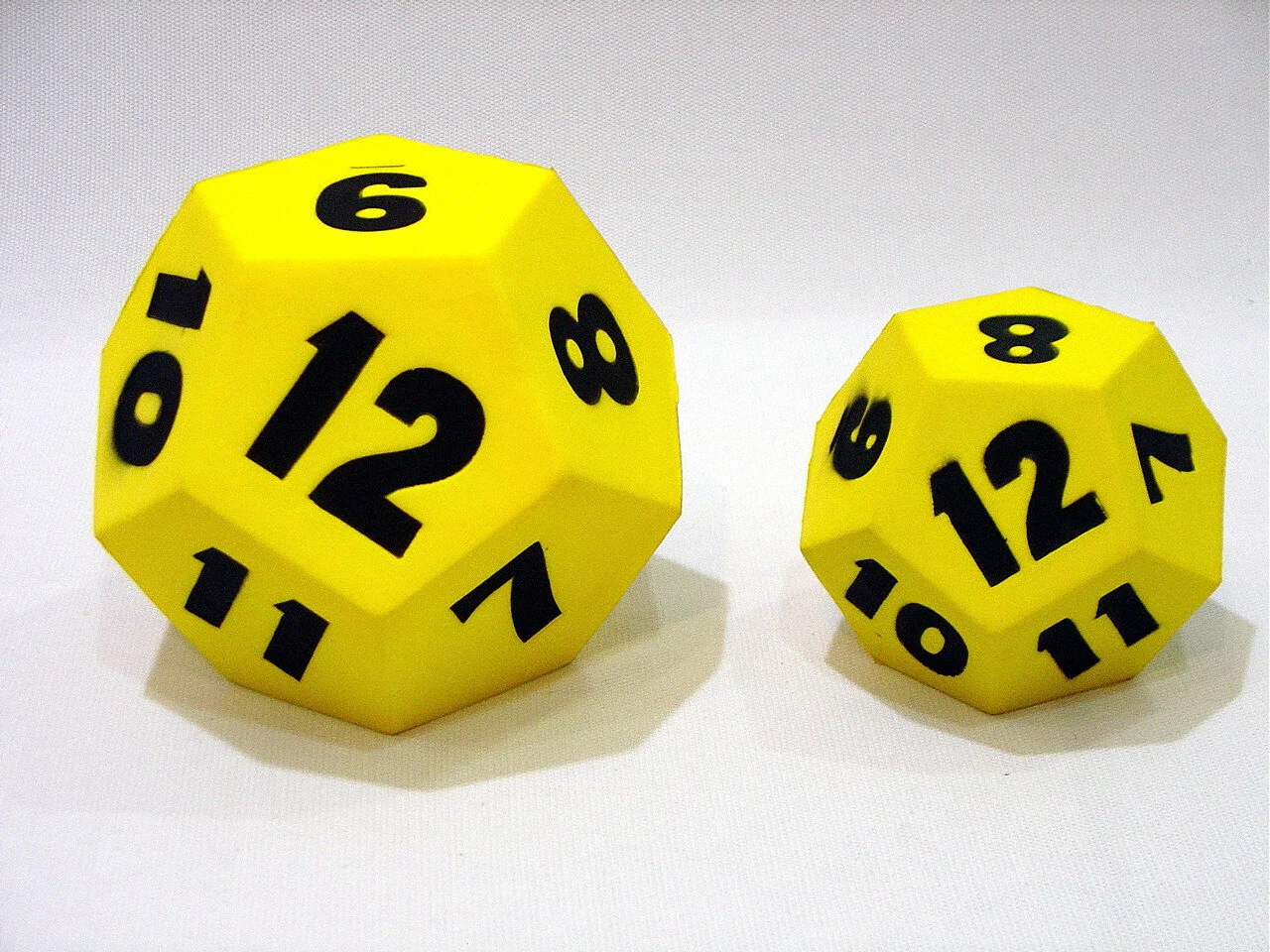 12-Sided PU Foam Dice