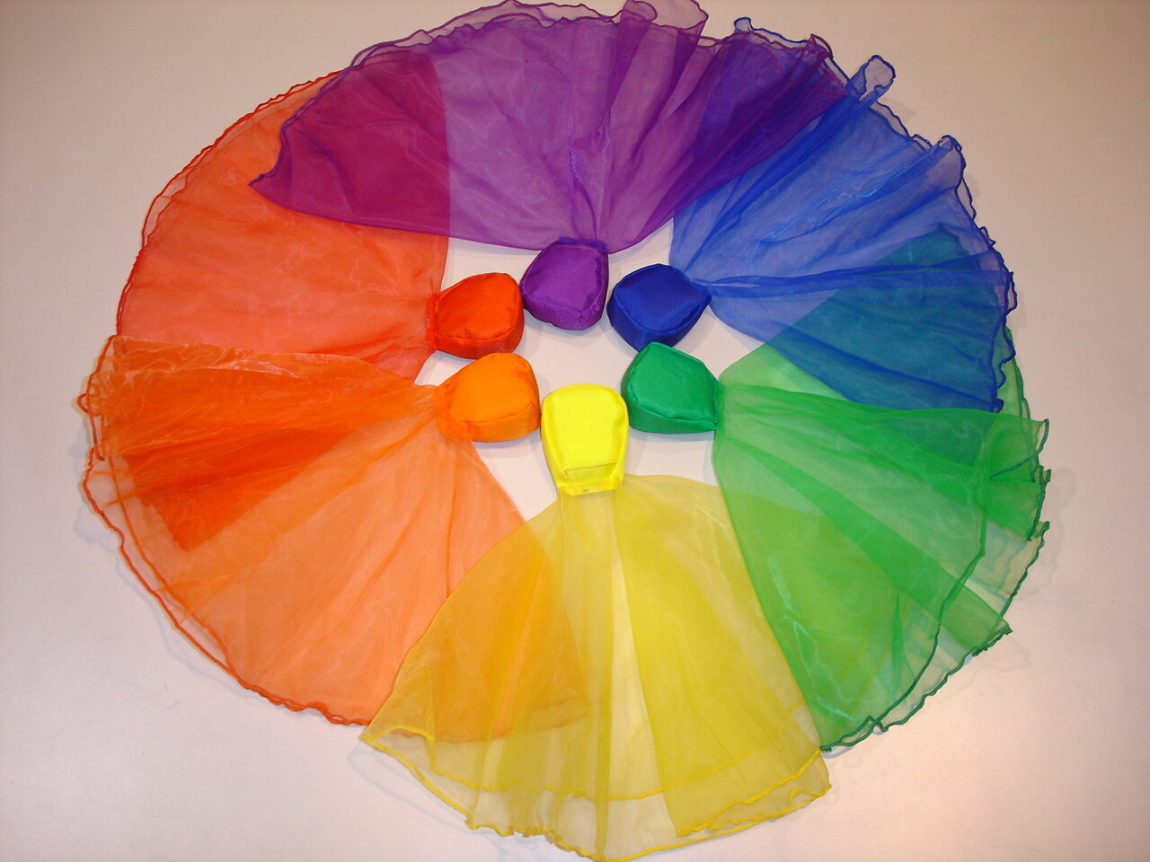 Flying Beanbags - Set of 6 Colors