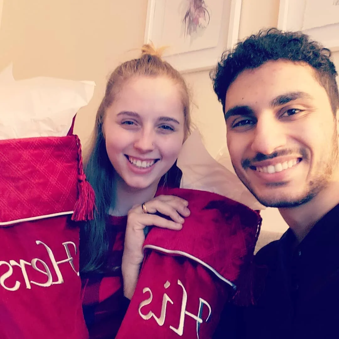 It was a very cozy COVID Christmas this year in the newly established Bayt Tony (house of Tony, as they say in Lebanon 🇱🇧, or Chedrawee household as they say here in the States 🇺🇲). 

I am so blessed that I get to end this wild year by beginning 