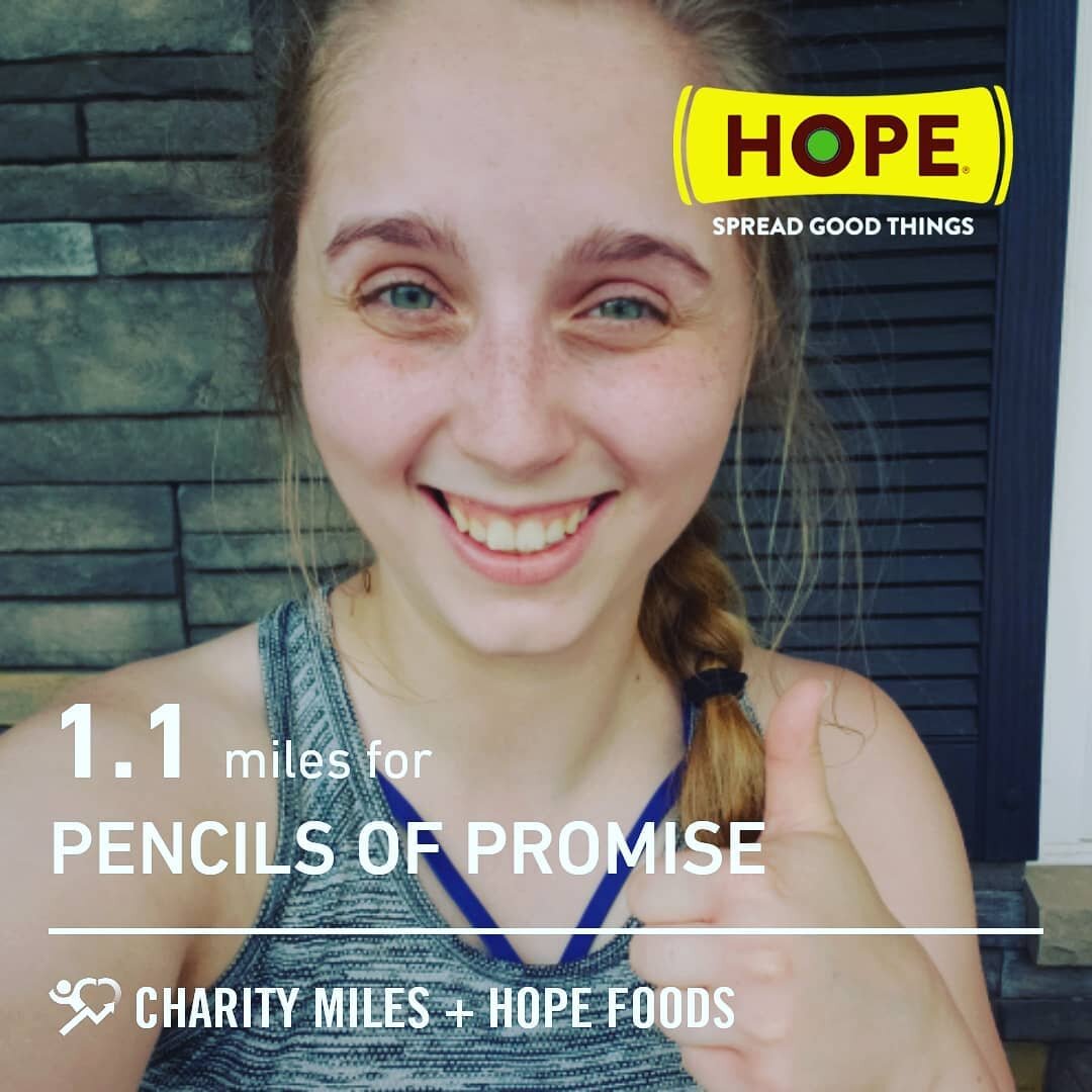 Make a pledge today to help me support Pencils of Promise!

https://pledge.charitymiles.org/pages/666b1927-4a6d-4e35-90cd-36695a7b330b