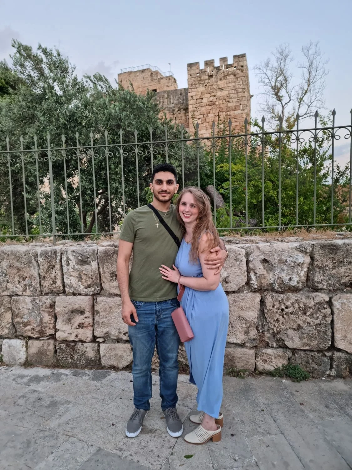  The castle behind us is found in Byblos, the second longest continuously inhabited city in the world (about 7,000 years). It was built in the 12th century by Crusaders. 