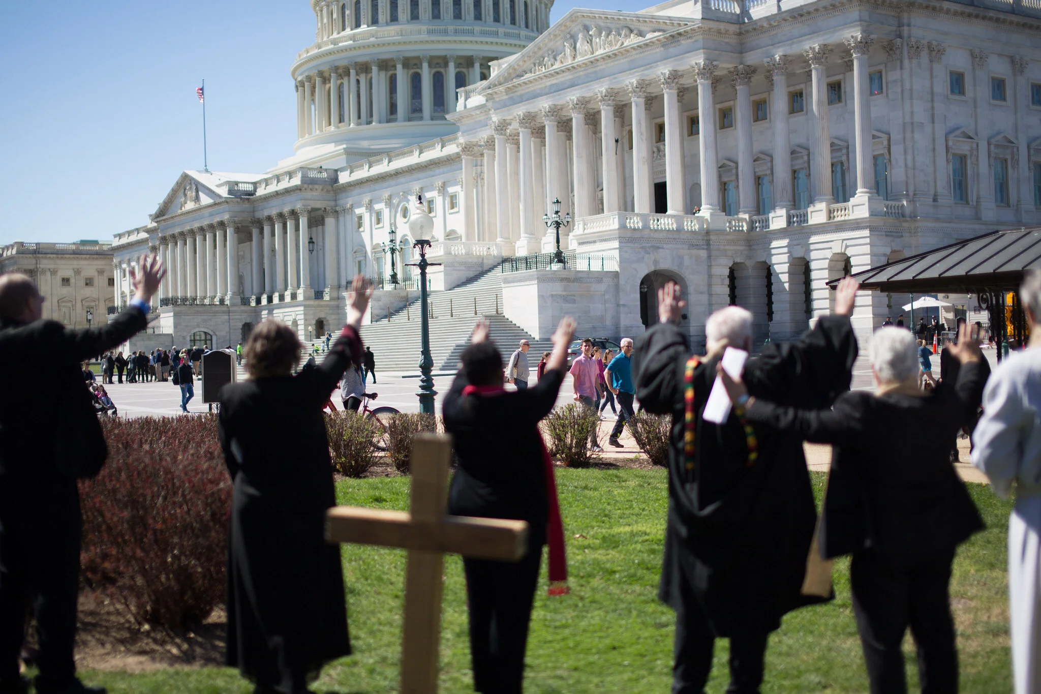 Prayer over US Capitol