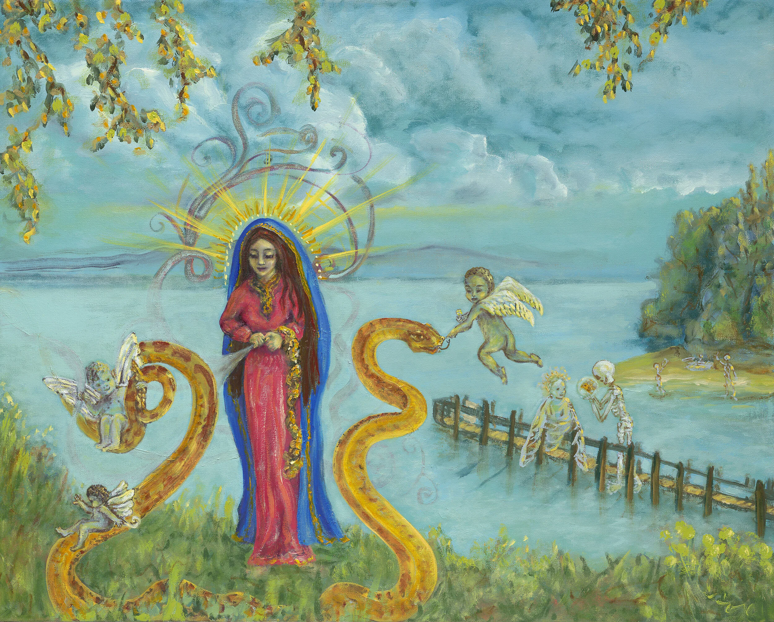 Mary and Friends at Tomales Bay.jpg
