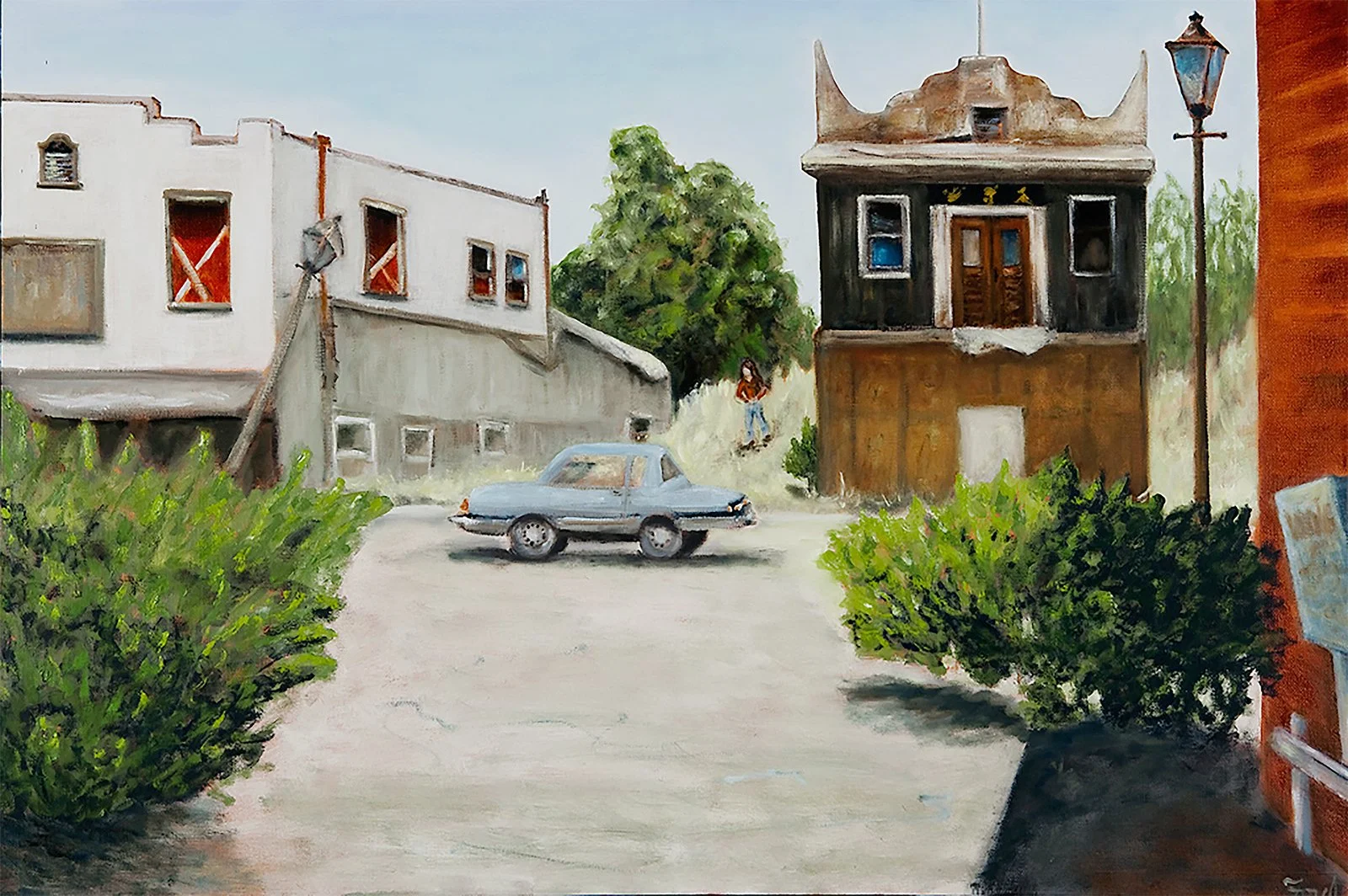 Fiddletown 2
oil on canvas / 20 x 30” / 2013