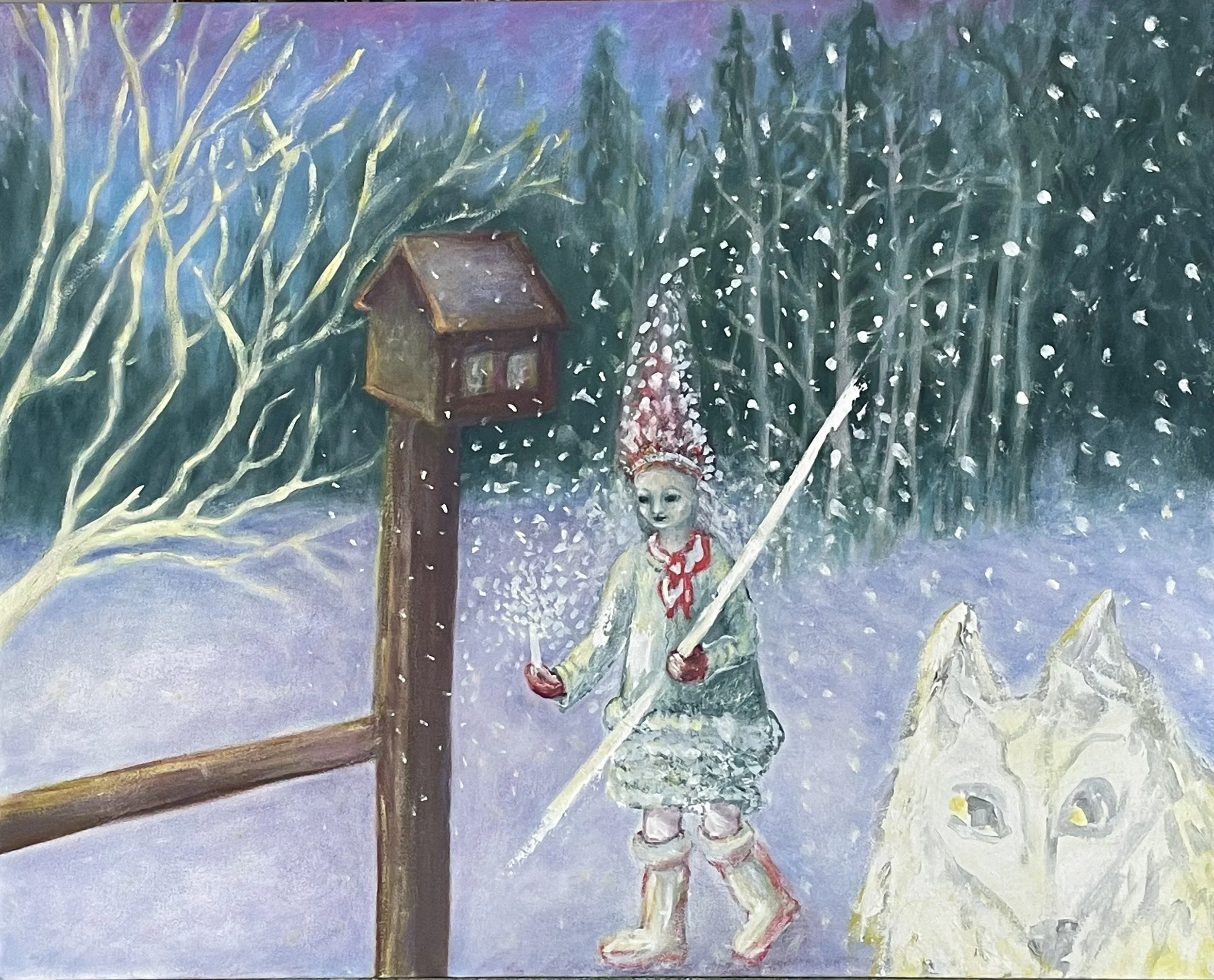    Return  
oil on canvas / 24 x 30" / 2024
