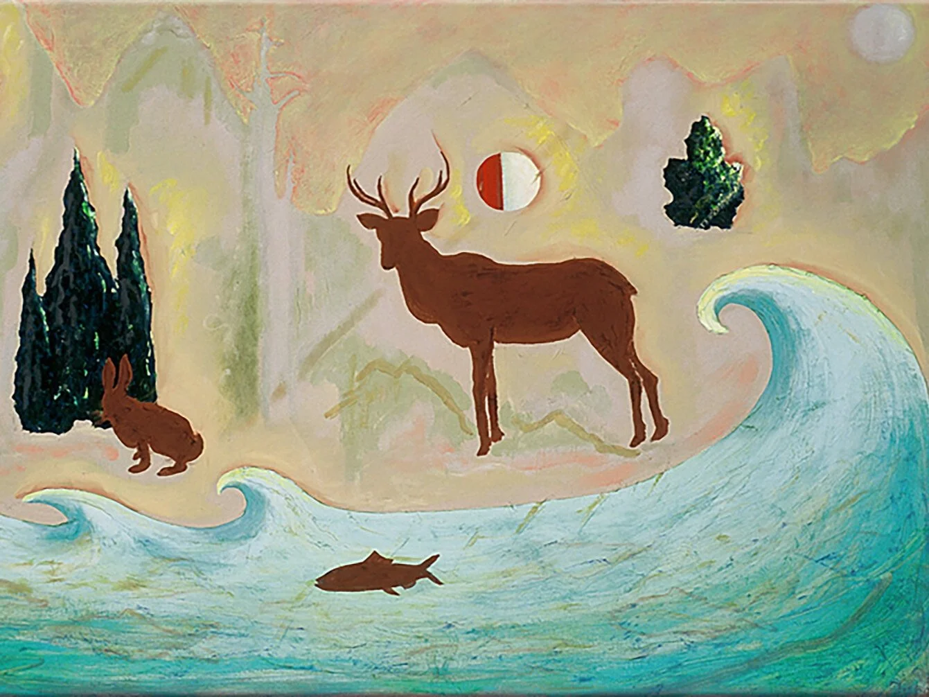 Red Herring
oil on canvas / 24 × 36” / 2005