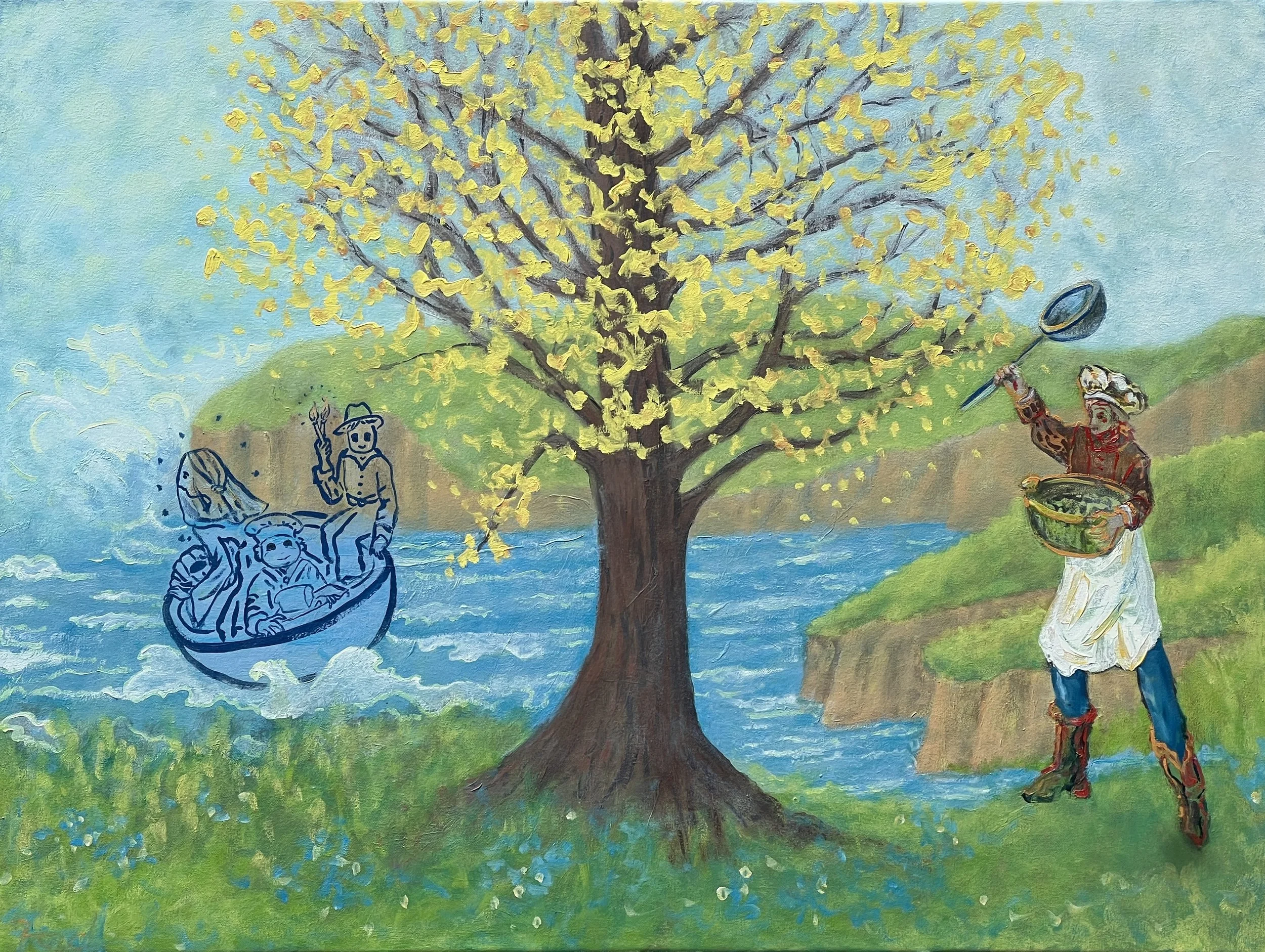    Supper Time  
oil on canvas / 30 × 40“ / 2025
