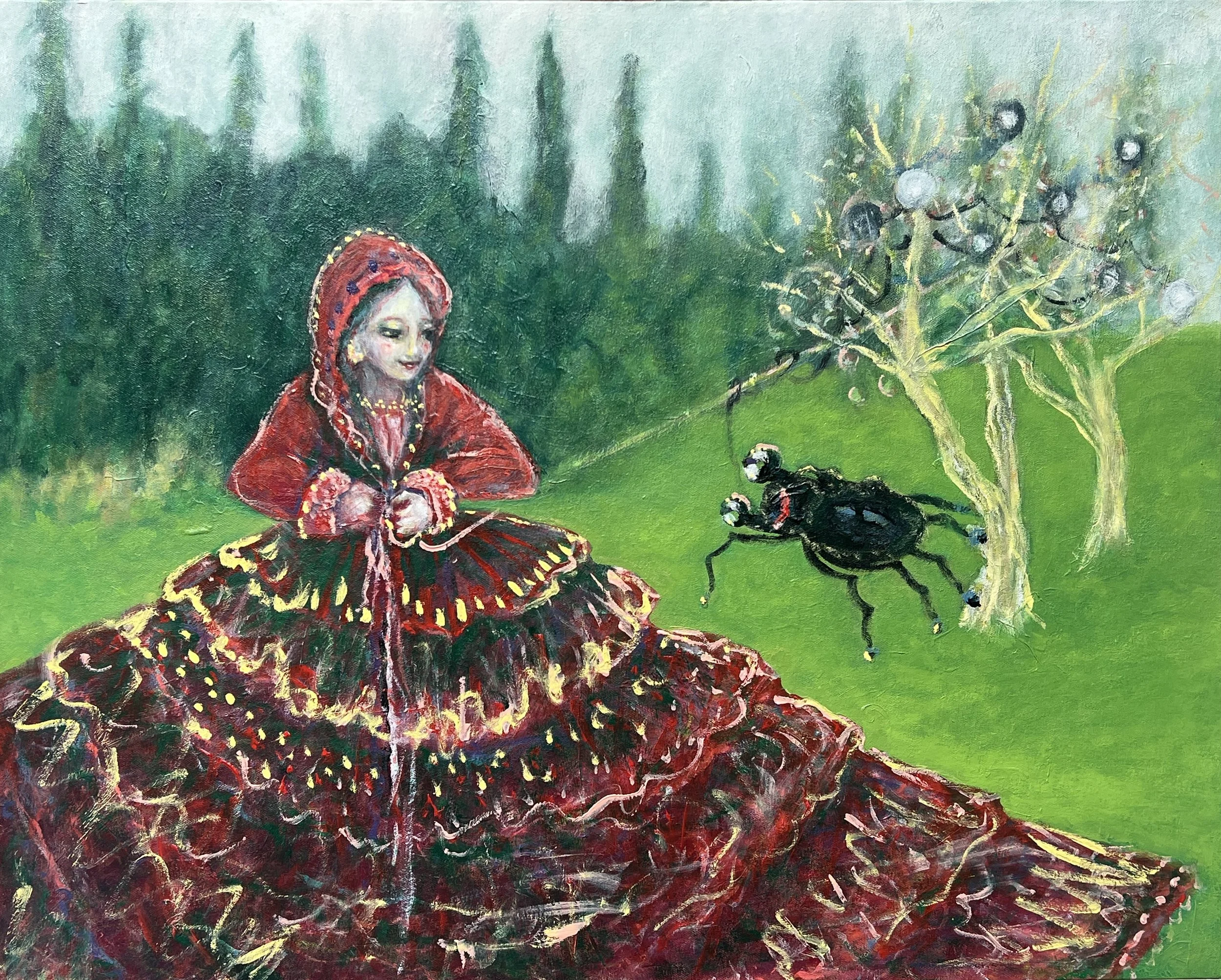   Happy Family   oil on canvas / 24 × 30“/ 2026