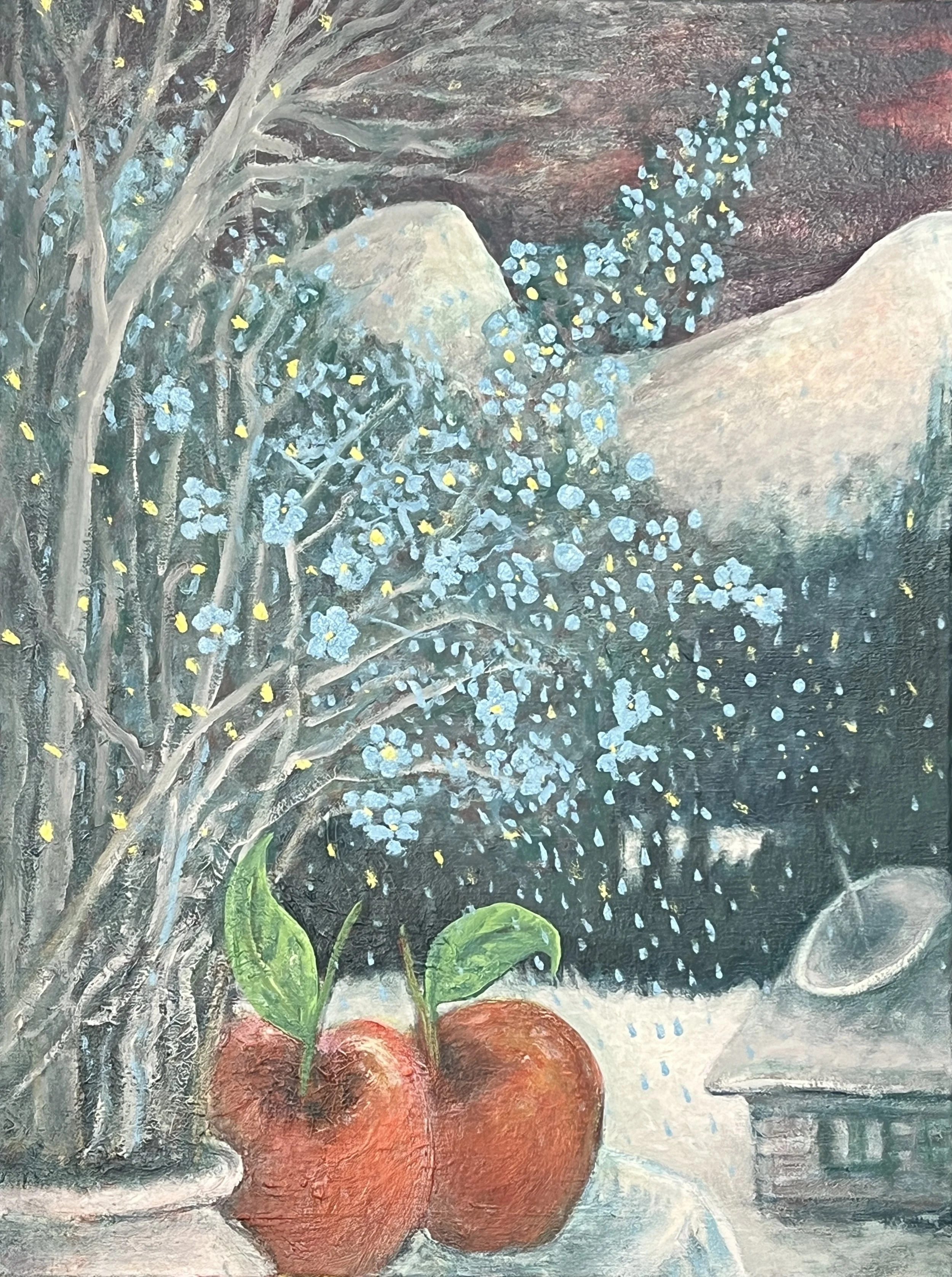   Talking Amongst Themselves   
oil on canvas / 28 × 24“ / 2026