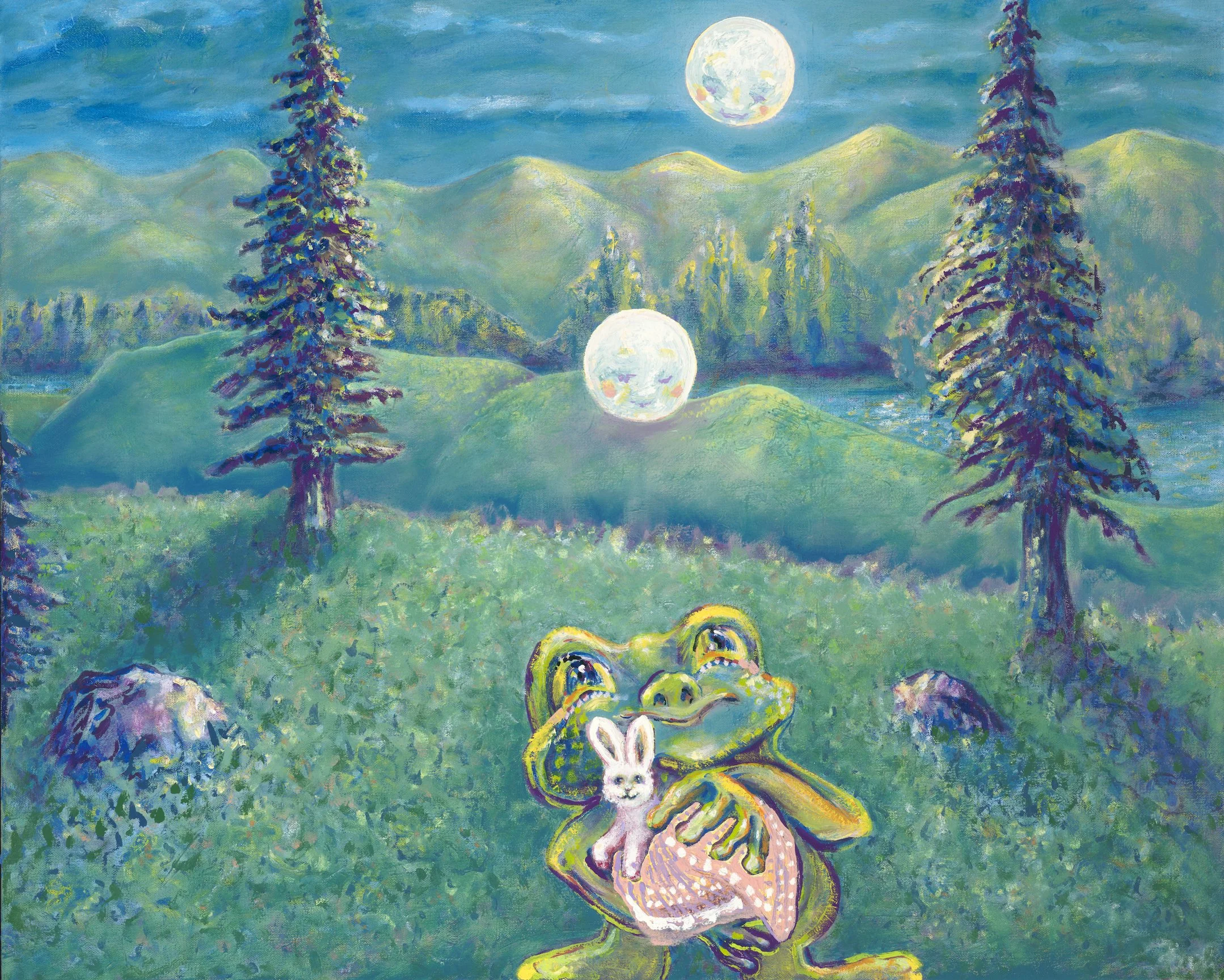 Glow
oil on canvas / 24 x 30" / 2021