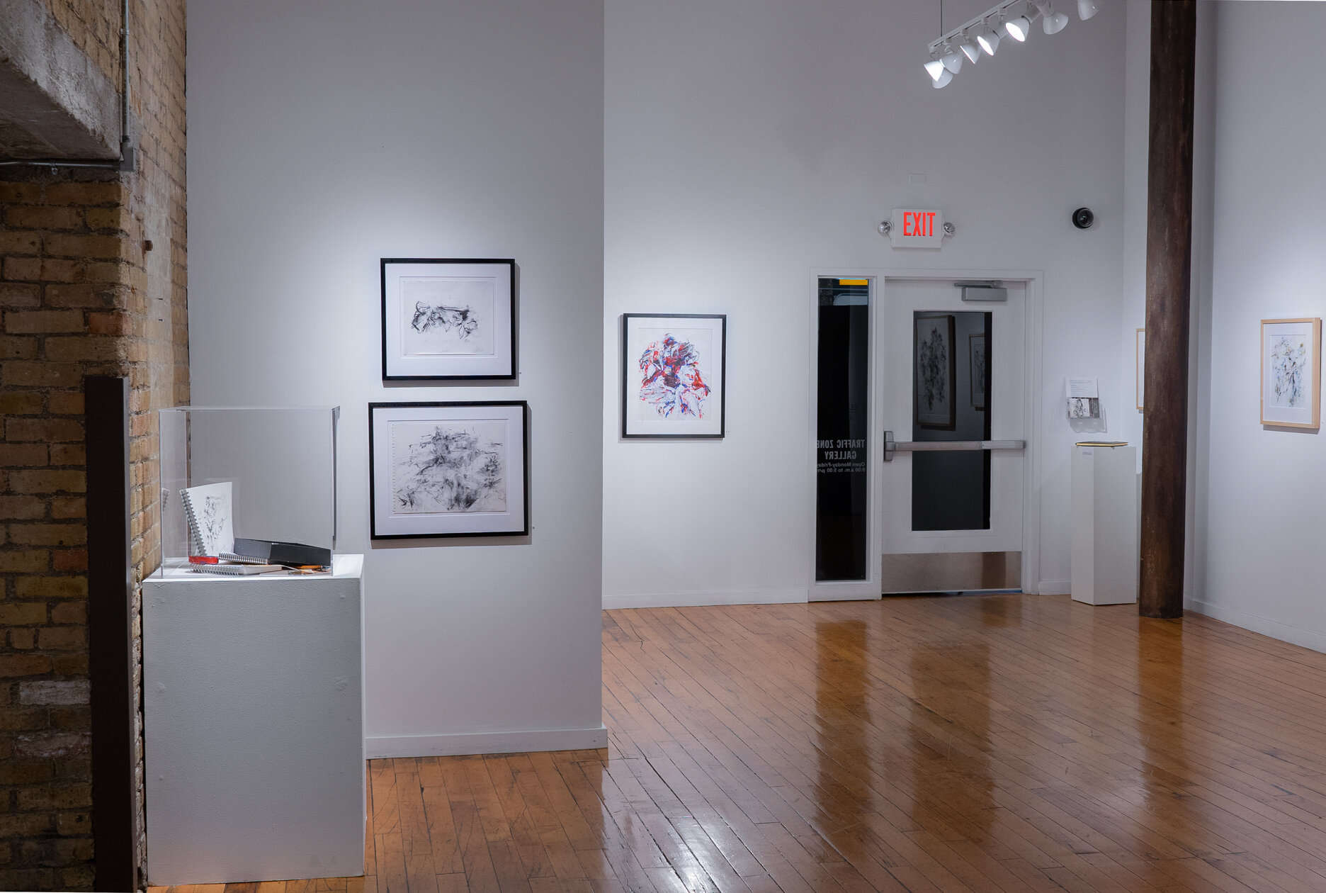  Left to Right:   Untitled    Two Women (Norfolk)    Untitled   Photo by Steve Ozone taken from Exhibition at Traffic Zone 2017 